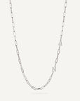 Paperclip Initial Necklace