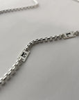 Men's Box Tag Necklace