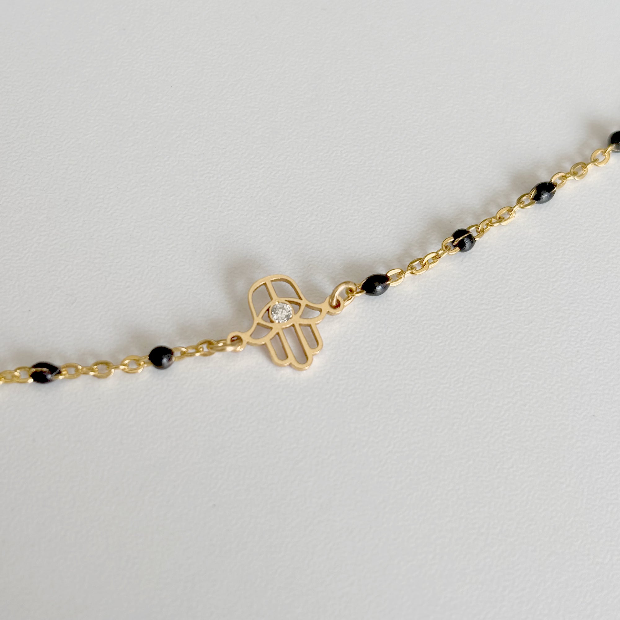 Hamsa Stone Symbol Bracelet