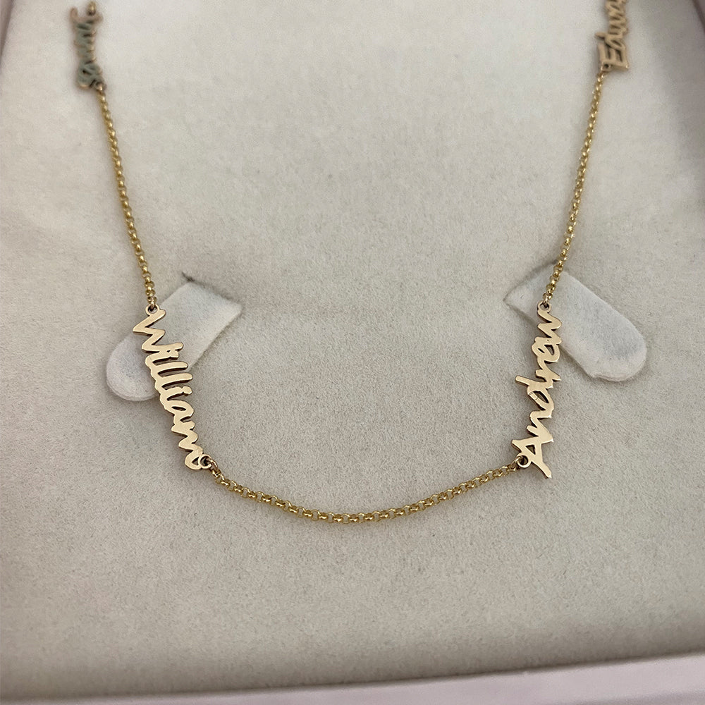 Script Name Necklace