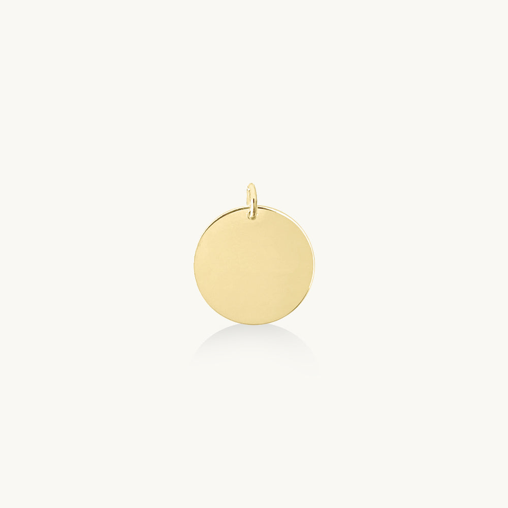 Gold Tag - Pendant only