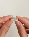 Half Eternity Diamond Ring