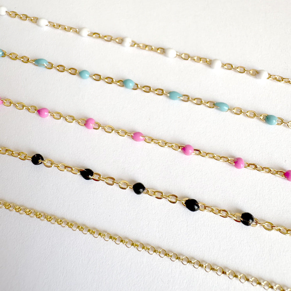 Hamsa Outline Symbol Necklace