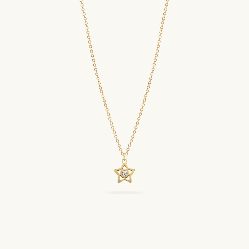 Star Stone Symbol Necklace