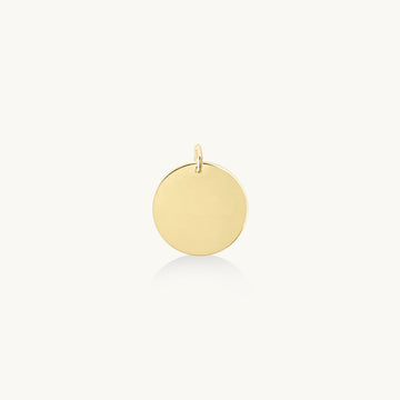 Gold Tag - Pendant only