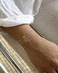 Dainty Initial Bracelet